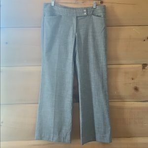 White House Black Market Grey Slacks